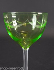 schönes Jugendstil Weinglas