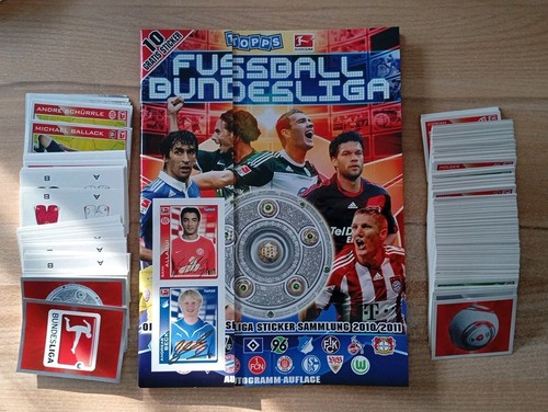 Topps bundesliga 2010 - bundesliga, 2010/11
