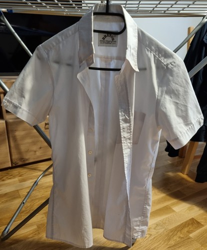 Brutus trimfit hemd - hemd, weiß