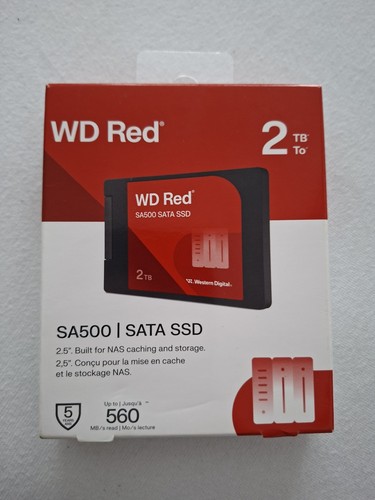 Western digital red sa500 - red,