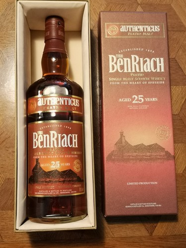 Benriach jahre authenticus - benriach,