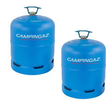 2x Campingaz R 907 Gasflasche gefüllt mit 2,75 kg Butangas für u.a. Gaskocher
