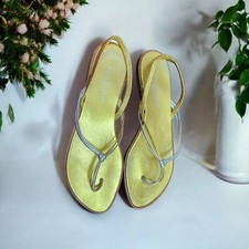 Strass T-Strap Thong Sandals