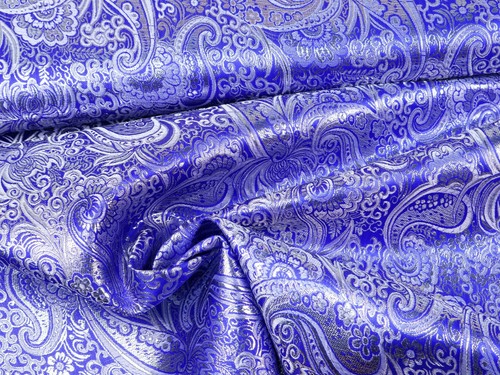 Lurex jacquard stoff brokat - lurex,