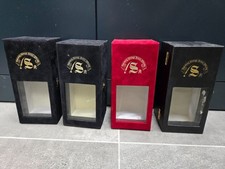 Konvolut von 4 Signatory Vintage Whisky Dosen Boxen Geschenkverpackungen