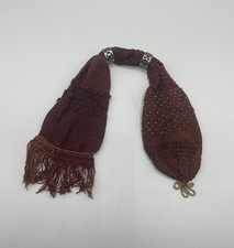 Antike Geldkatze Geldbörse Geldbeutel Alt Antik Biedermeier