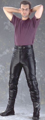 Motorrad lederhose schwarz - motorrad,