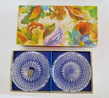 6 Glas Untersetzer Tritschler Winterhalder Arabella echt Bleikristall 24% PbO