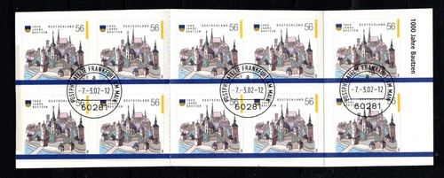 Briefmarken heft bund 2002 - briefmarken,