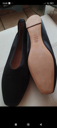 Ballet schuhe schwarz satin - schuhe, gr