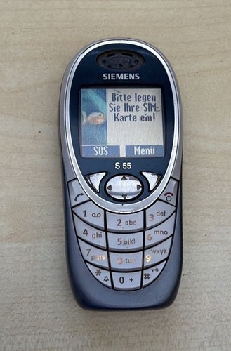 Siemens s55 arktisches - s55, blau