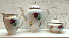 3 Teilige Teeservice Porzellan