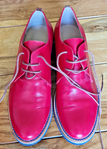 Halbschuhe kämpgen rot - halbschuhe,, kämpgen,