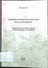 Studien zur geographie der - geographie,