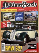 Oldtimer Praxis Nr. 11/2007 EWM 327 Sitze restaurieren