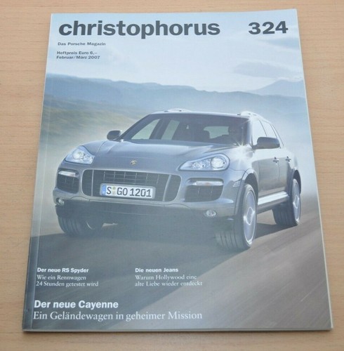 Porsche christophorus 324 - porsche, nr.