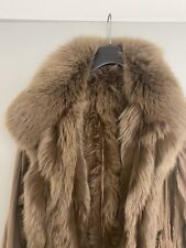 BLAUFUCHS,POLARFUCHS,PELZ,ECHTFELL,Mantel,Jacke 40-46 Innenfutter