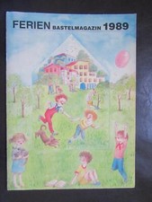 DDR Bastelbogen,Ferien