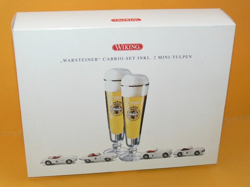 Wiking warsteiner cabrio set - wiking,