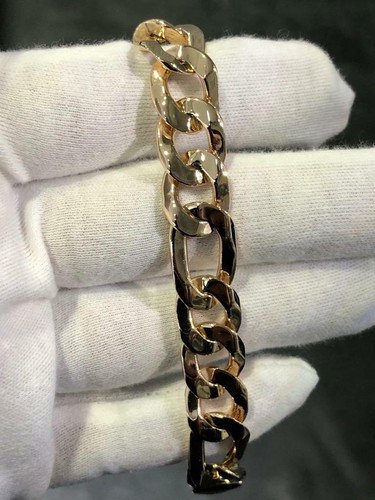 14k gelbgold massives - 14k,