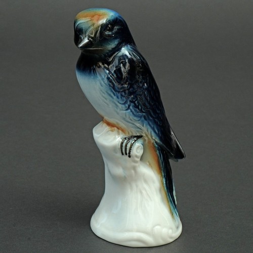 Porzellan figur vogel - figur,