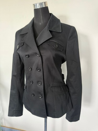 Schwarze military blazer jacke - military,