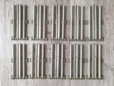 LEGO 12 V 12 Volt 80er Jahre Eisenbahn - 10 gerade Schienen komplett