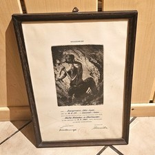 Bergbau   Hauerbrief  Zeche