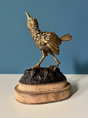 Vogel skulptur messing oder - messing,