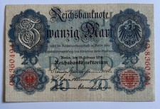 Deutsches Reich - 20 Mark 1914