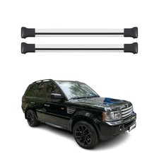 Dachträger für Land Rover Range Rover Sport L320 2005-2013 75kg Alu Silber 2tlg