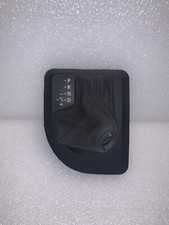 BMW  5er E60 E61 & LCI BLENDE VORWAHLHEBEL  SCHALTMANSCHETTE LEDER 7034089