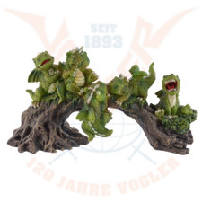 5 kleine grüne lustige