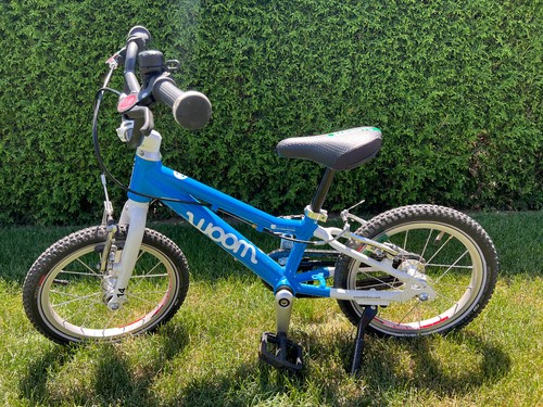 Woom blau fahrrad - 2, 14''