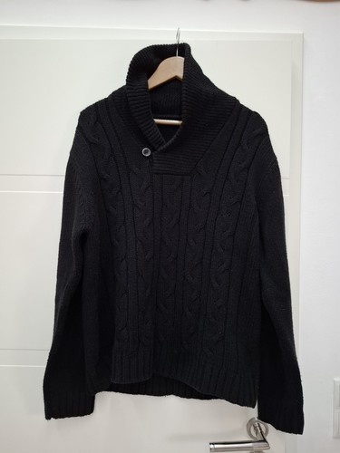 Wollpullover schwarz dicker - wollpullover,