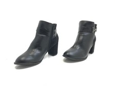 Jumex Damen Stiefel Stiefelette Boots Freizeit Comfort Schwarz Gr 39