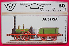 Telefonkarte Österreich  Erste Österreichische Lokomotive  Austria E 16