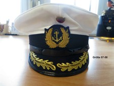 Marine Mütze Kapitän, eine