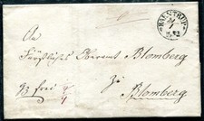 PREUSSEN 1852 BARNTRUP nach