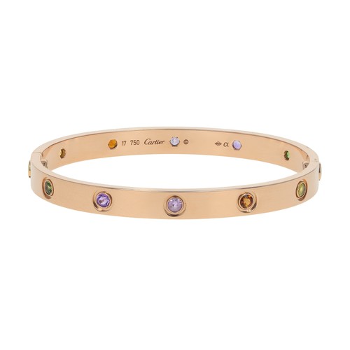 Cartier love 18k rose - cartier,