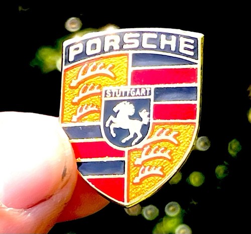 Porsche 80er jahre emaille pin - 80er,