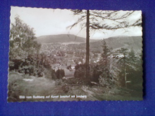 Ansichtskarte blick vom - ansichtskarte,