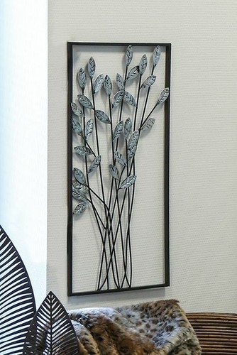 Wanddekoration twigs 62x31cm - wanddekoration,