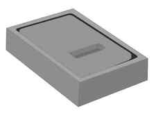 Kaminschieber Modell A Beton Reinigungsklappe Schornstein