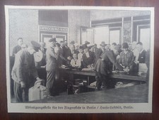 Berlin Tempelhof, Flughafen, Flugabfertigung, Abbildung, 1929