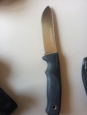 Linder ATS 34 Super Edge 2 Outdoor Jagdmesser Sammlerstück mit Messerscheide