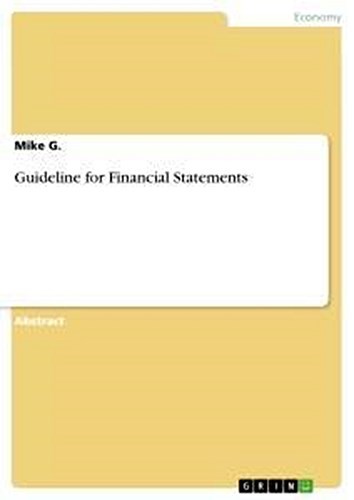 Guideline for financial - guideline,