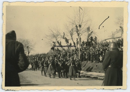 Orig foto rumänische parade - orig.,