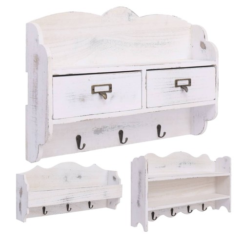 Vintage wandgarderobe holz - vintage,