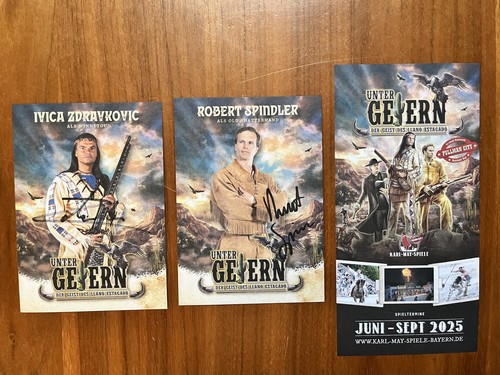Karl may autogramme winnetou - -,